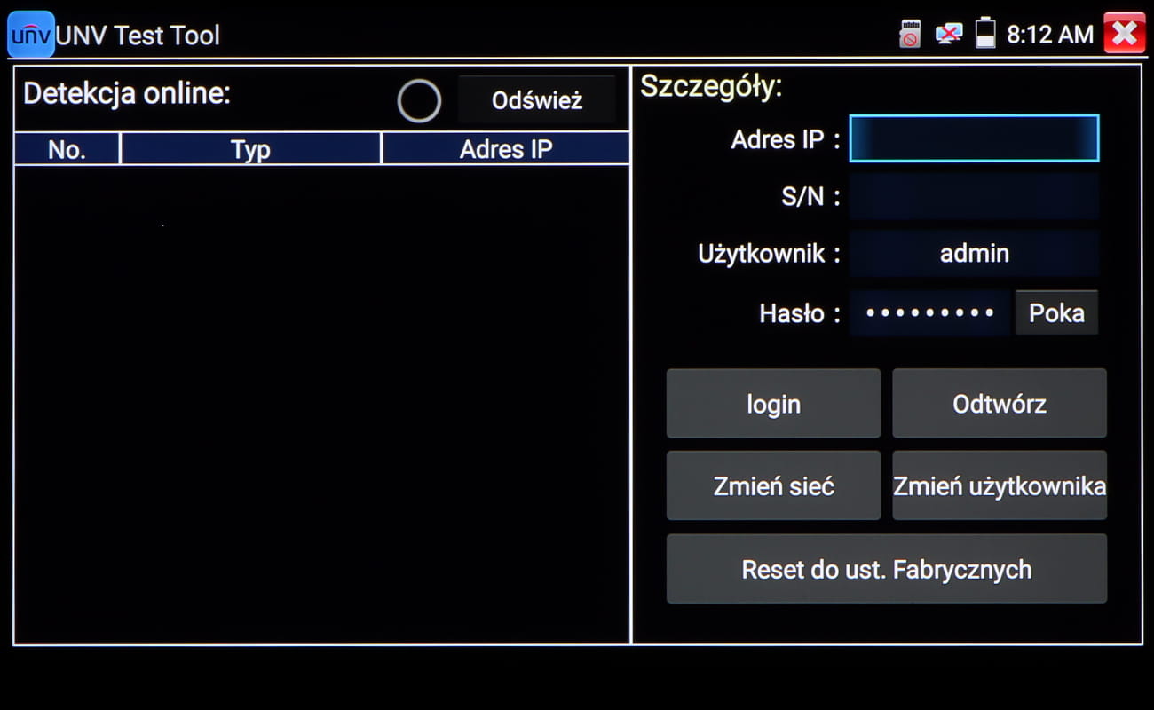 WIELOFUNKCYJNY TESTER CCTV CS-H7-50H-1328781