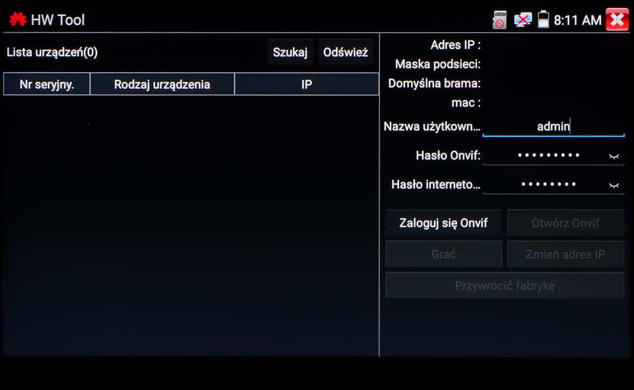 WIELOFUNKCYJNY TESTER CCTV CS-H7-50H-1328778