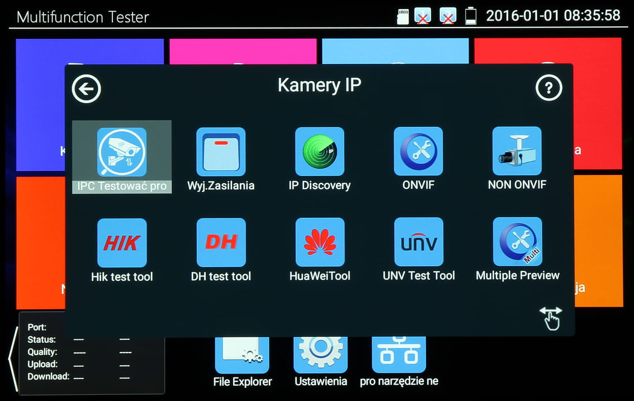 WIELOFUNKCYJNY TESTER CCTV CS-H7-70H-1347396