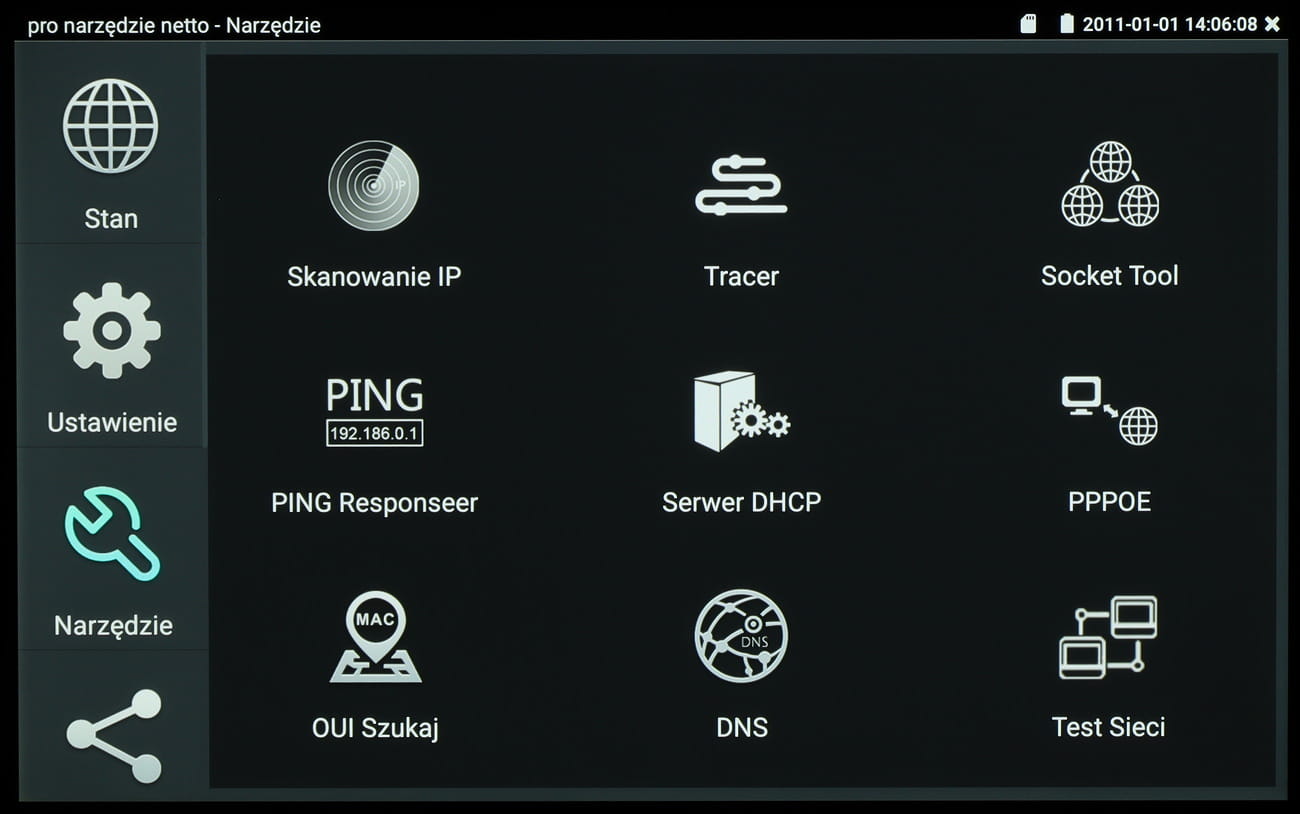WIELOFUNKCYJNY TESTER CCTV CS-H8-70H-1345802