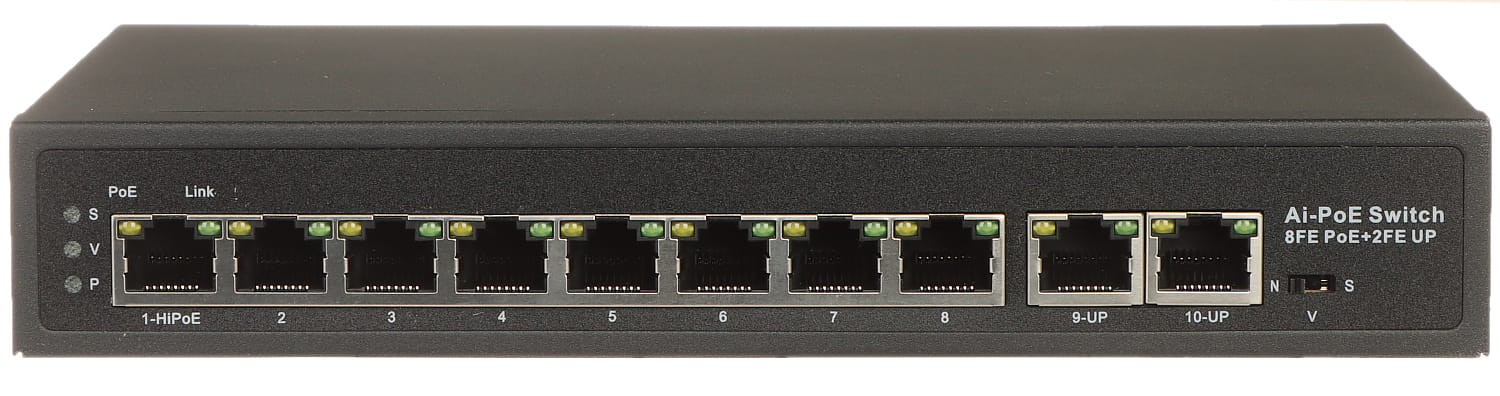 SWITCH POE GTX-A1-10-82 8-PORTOWY-1518937