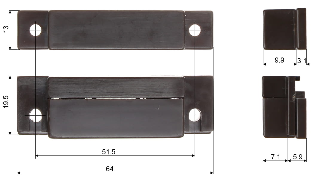 KONTAKTRON BOCZNY KN-04-BR-1350687