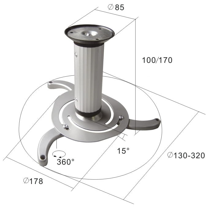 UCHWYT PROJEKTORA MC-515S-1351431