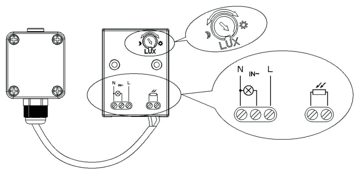 CZUJNIK ZMIERZCHOWY MCE-35-1348292