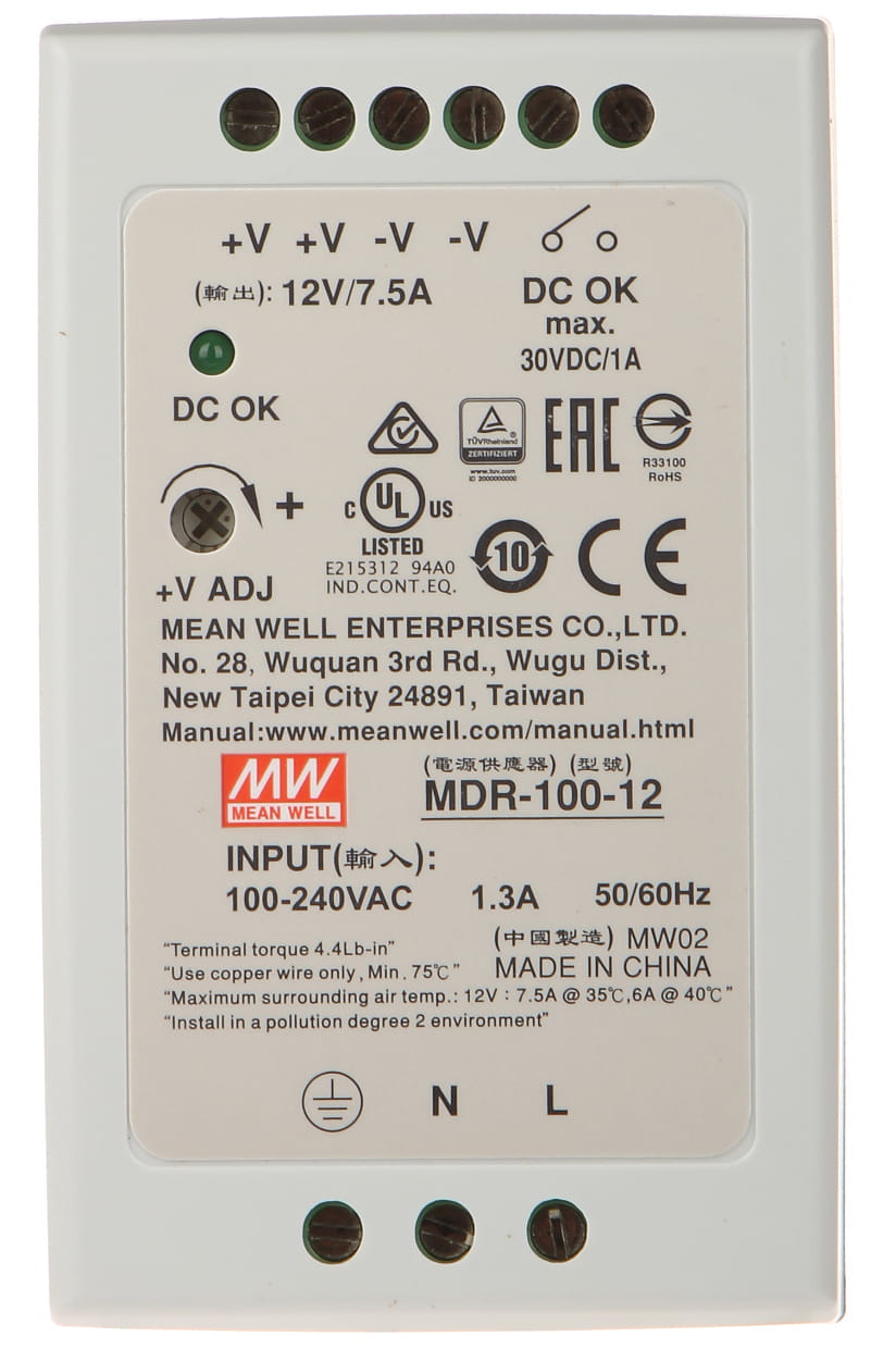 ZASILACZ IMPULSOWY MDR-100-12-1332182