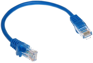 PATCHCORD RJ45/0.2-BLUE 0.2m-1348583