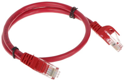 PATCHCORD RJ45/0.5-RED 0.5m-1353709