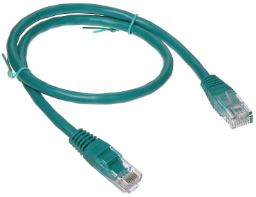 PATCHCORD RJ45/6/0.5-GREEN 0.5m-1350848