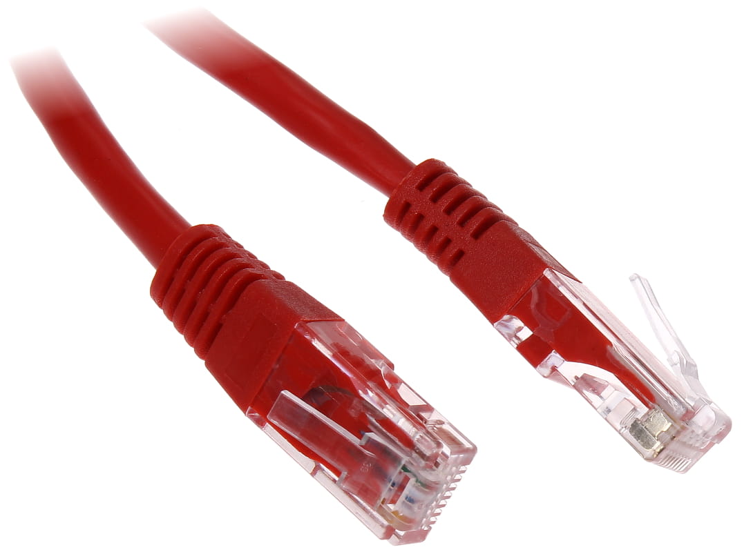 PATCHCORD RJ45/6/0.5-RED 0.5m-1350849