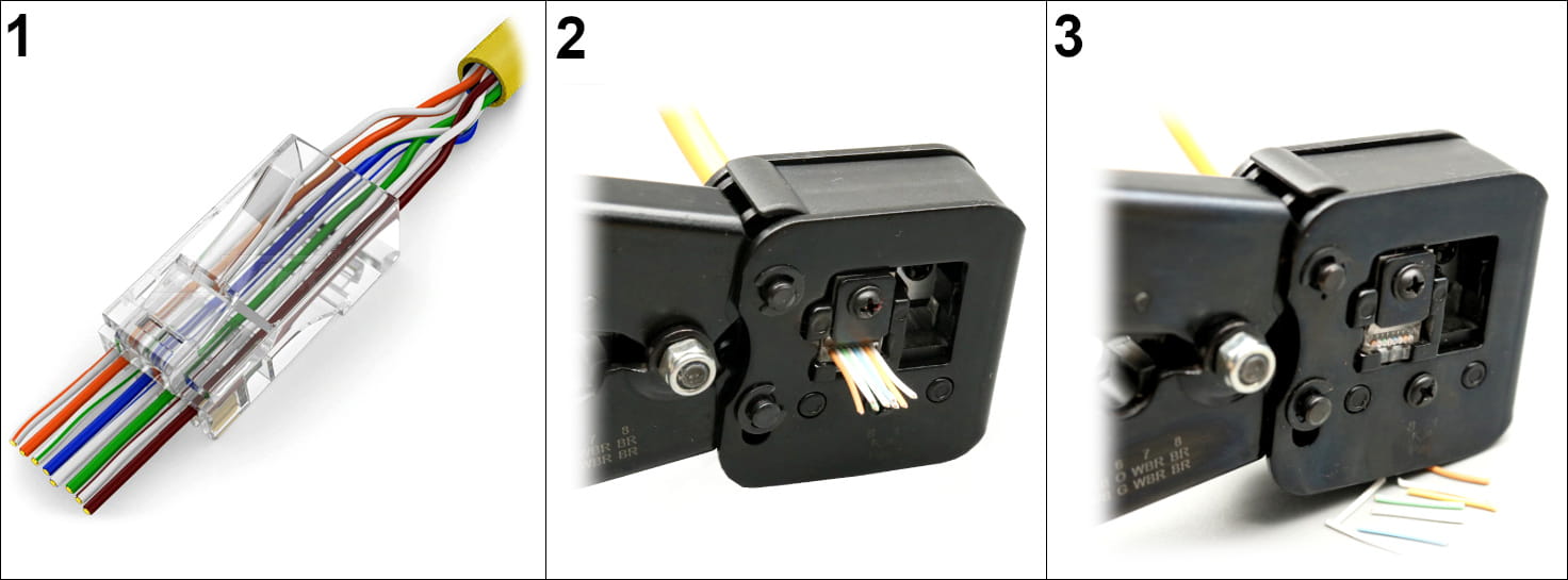 WTYK MODULARNY RJ45T/6*P100 TYP EZ-1341480