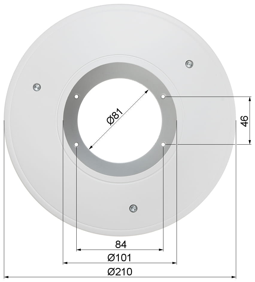 UCHWYT SUFITOWY DO KAMER KULISTYCH DS-1227ZJ Hikvision-1346220