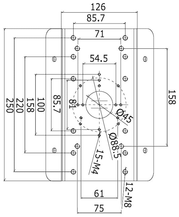 UCHWYT NAROŻNIKOWY KAMERY DS-1276ZJ Hikvision-1346009