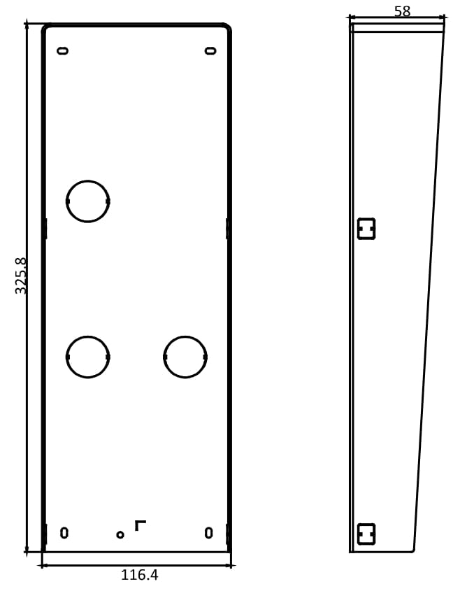 OBUDOWA NATYNKOWA DS-KABD8003-RS3 Hikvision-1328627