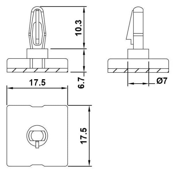 DYSTANS SAMOPRZYLEPNY MM-054 PULSAR-1339994