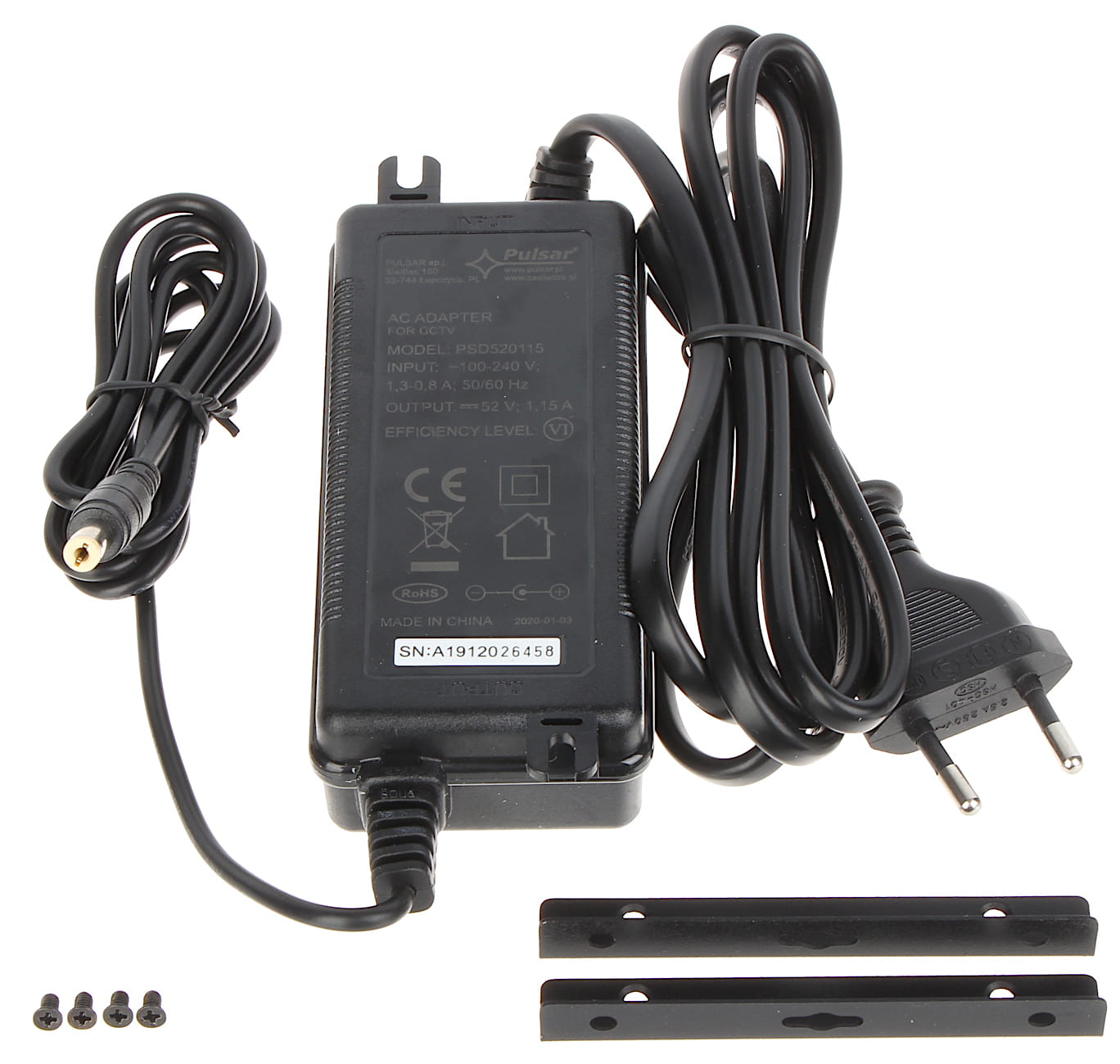 SWITCH POE SG-64 4-PORTOWY PULSAR-1334016