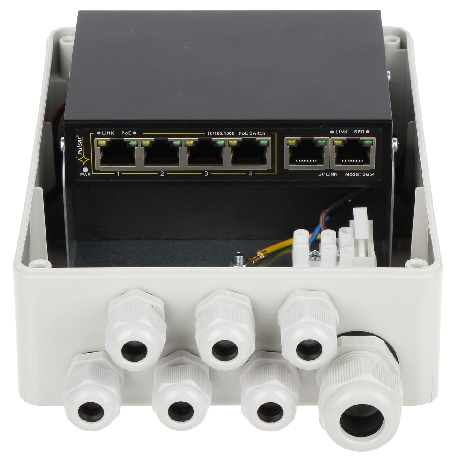 SWITCH POE SG-64H 4-PORTOWY PULSAR-1331817