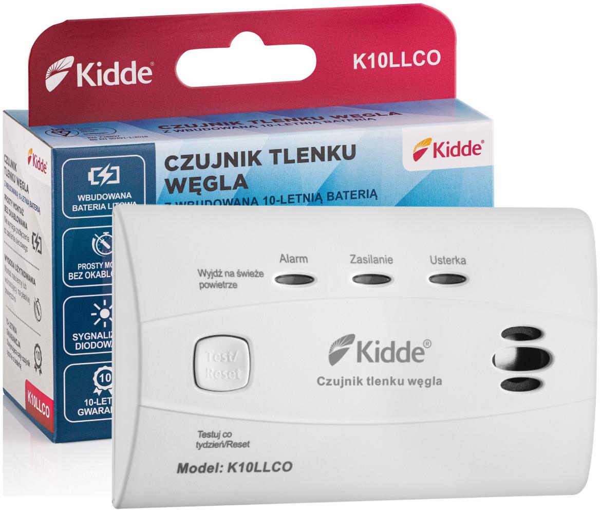 Czujnik czadu Kidde K10LLCO-1501011