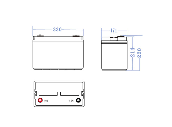 AKUMULATOR AGM Green Cell VRLA 12V 100Ah-1504702