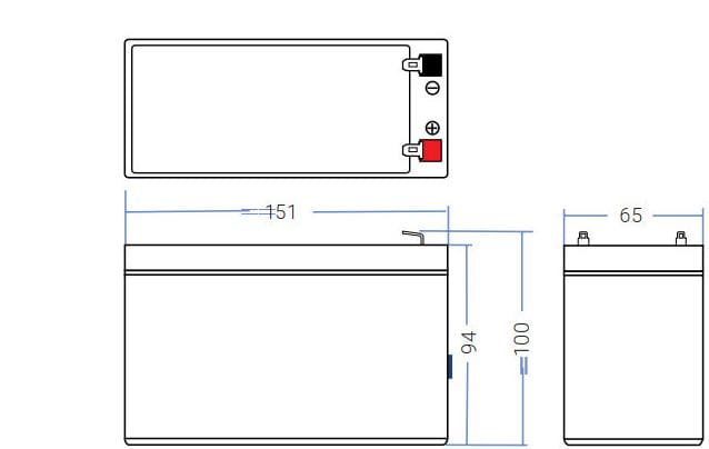 AKUMULATOR AGM Green Cell VRLA 12V 7Ah-1498409