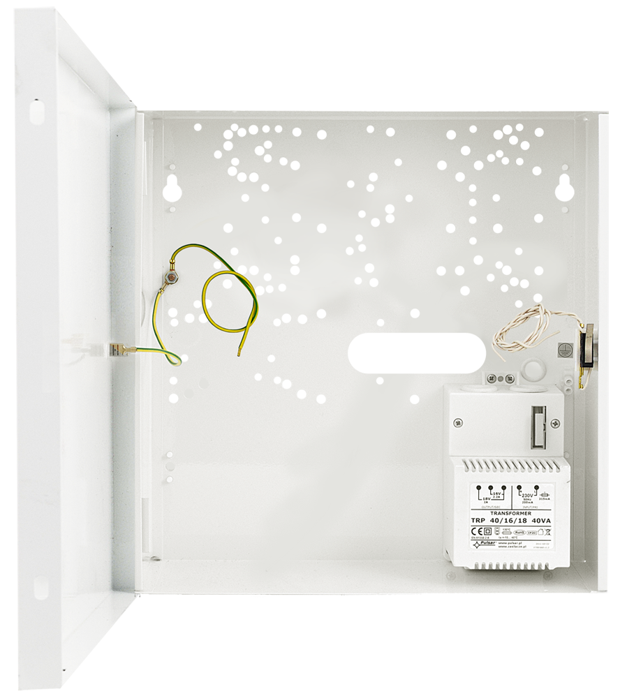 Pulsar AWO150 – obudowa alarmowa natynkowa – widok z przodu