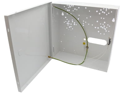 Pulsar AWO000PU – obudowa alarmowa – widok z przodu (otwarta)