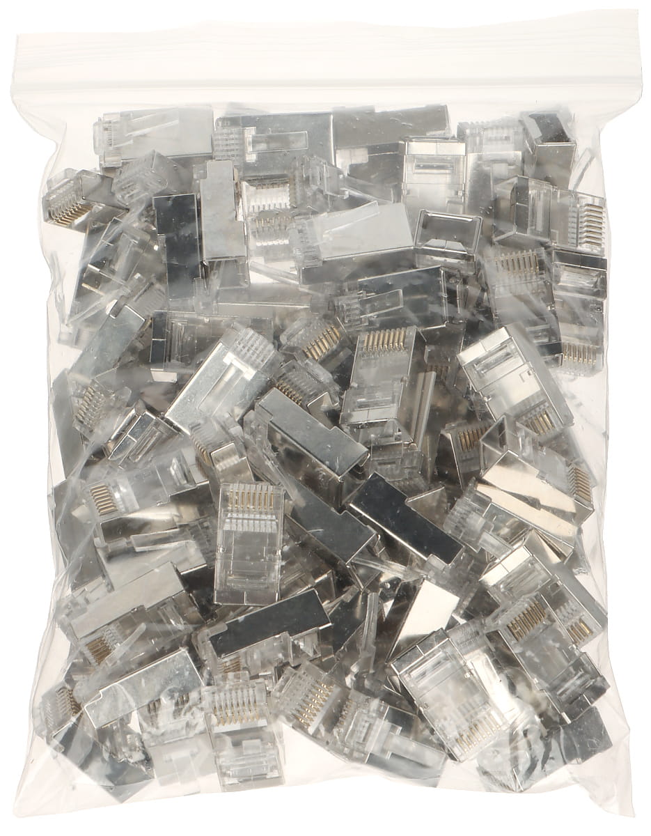 WTYK MODULARNY EKRANOWANY RJ45T/6-EKRAN*P100 TYP EZ-1518116