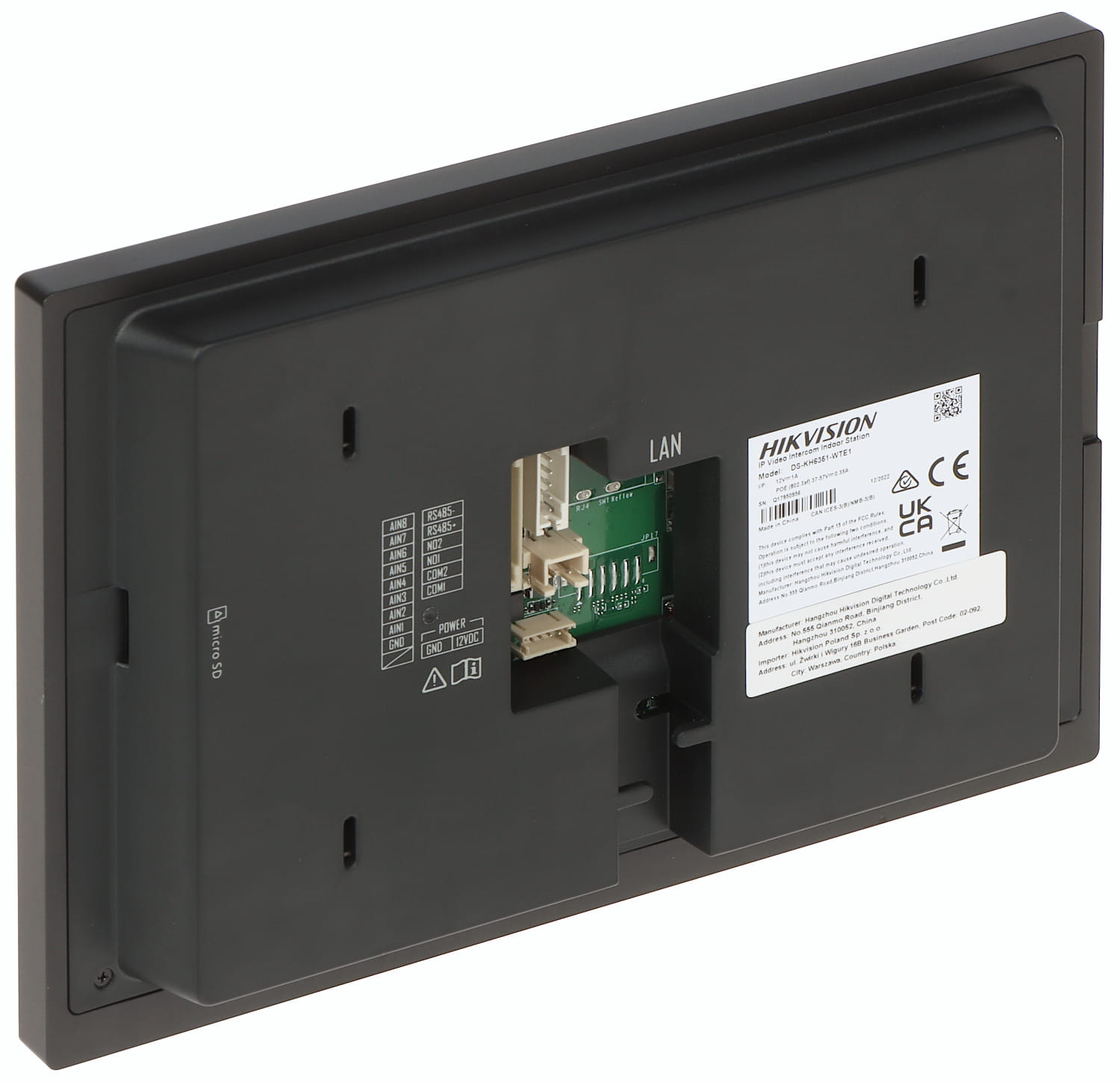 PANEL WEWNĘTRZNY Wi-Fi / IP DS-KH6351-WTE1 Hikvision-1545847
