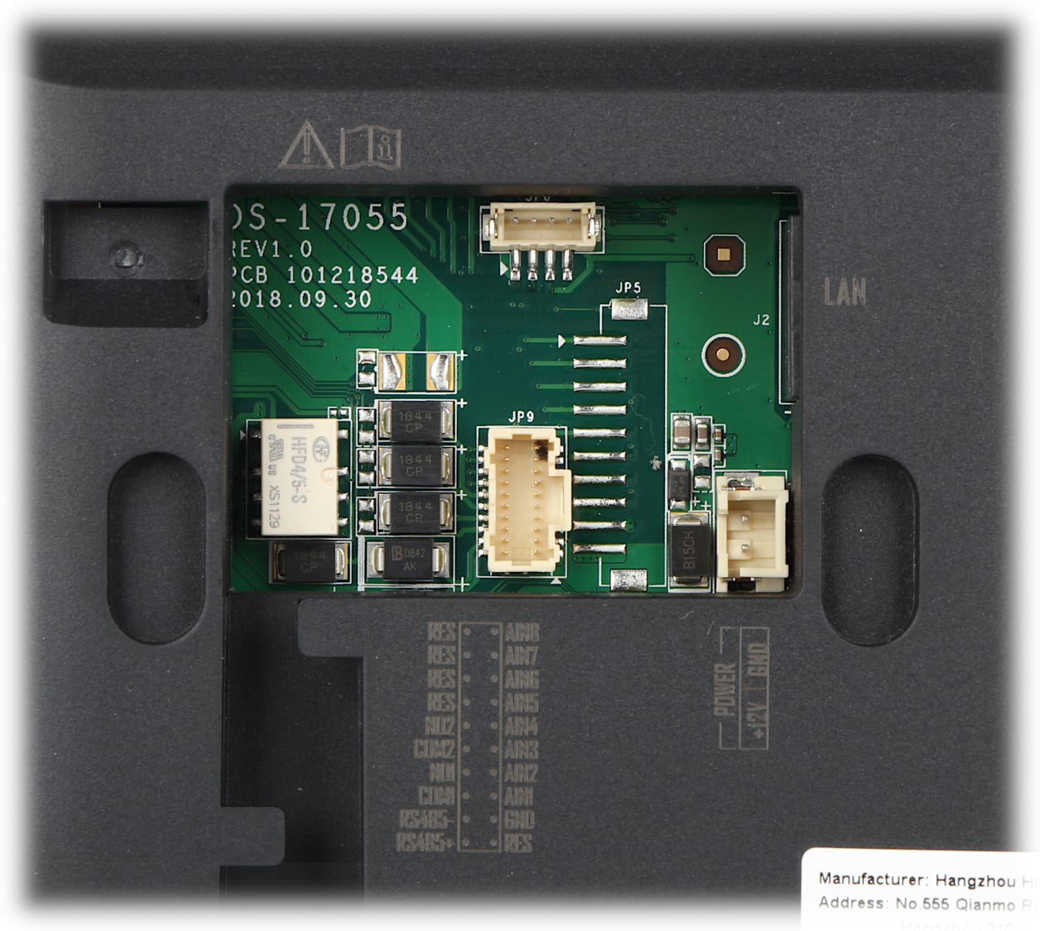 ZESTAW WIDEODOMOFONOWY DS-KIS604-S(C) Hikvision-1545948