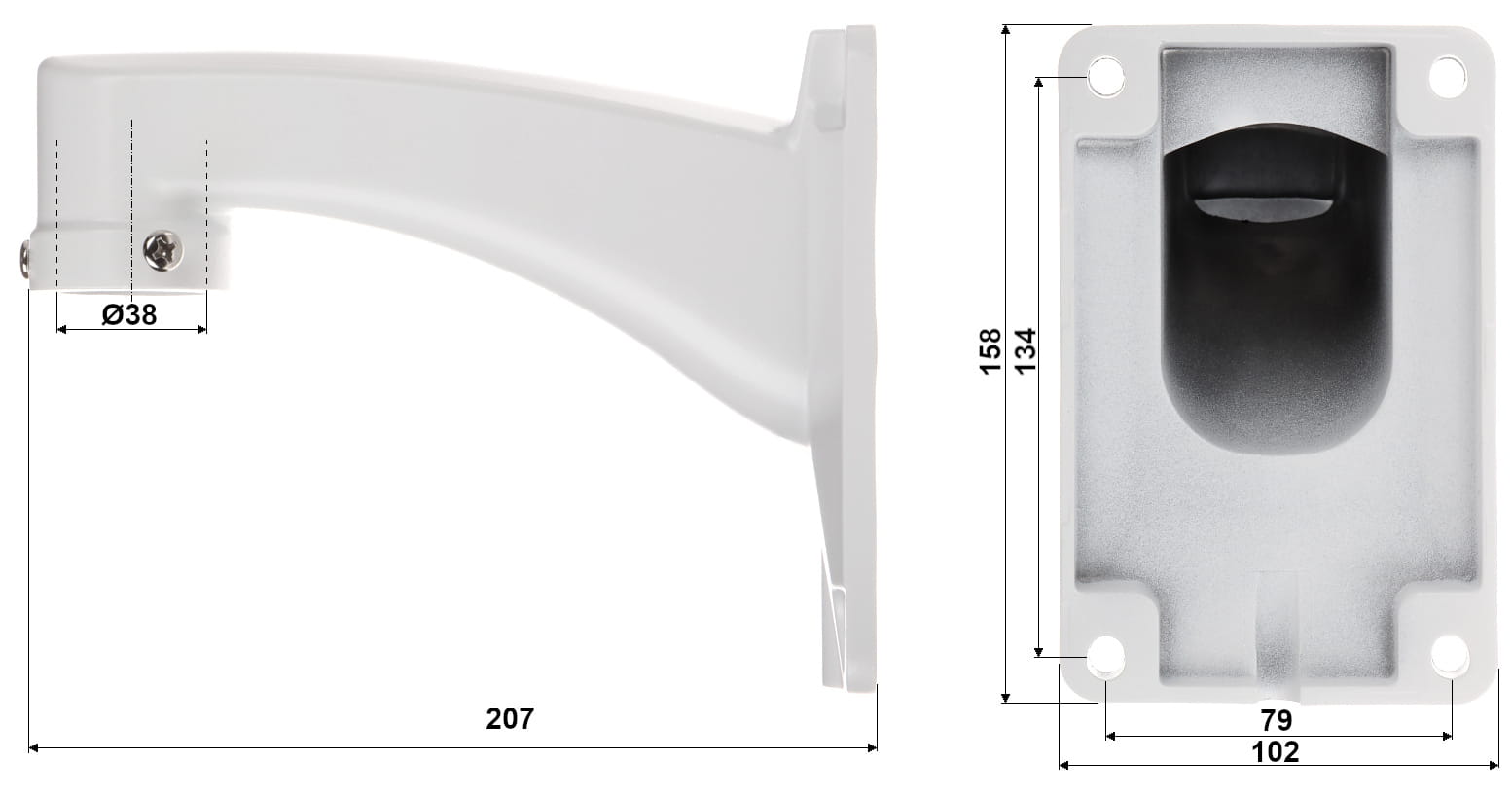 KAMERA IP SZYBKOOBROTOWA ZEWNĘTRZNA OMEGA-AI50P18-15 - 5Mpx 5.35... 96.3mm-1361110