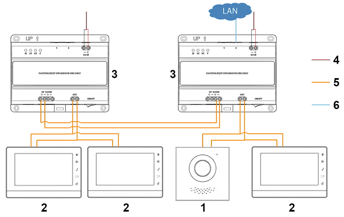SWITCH   VTNS2003B-2 DAHUA 2-wire-1327661