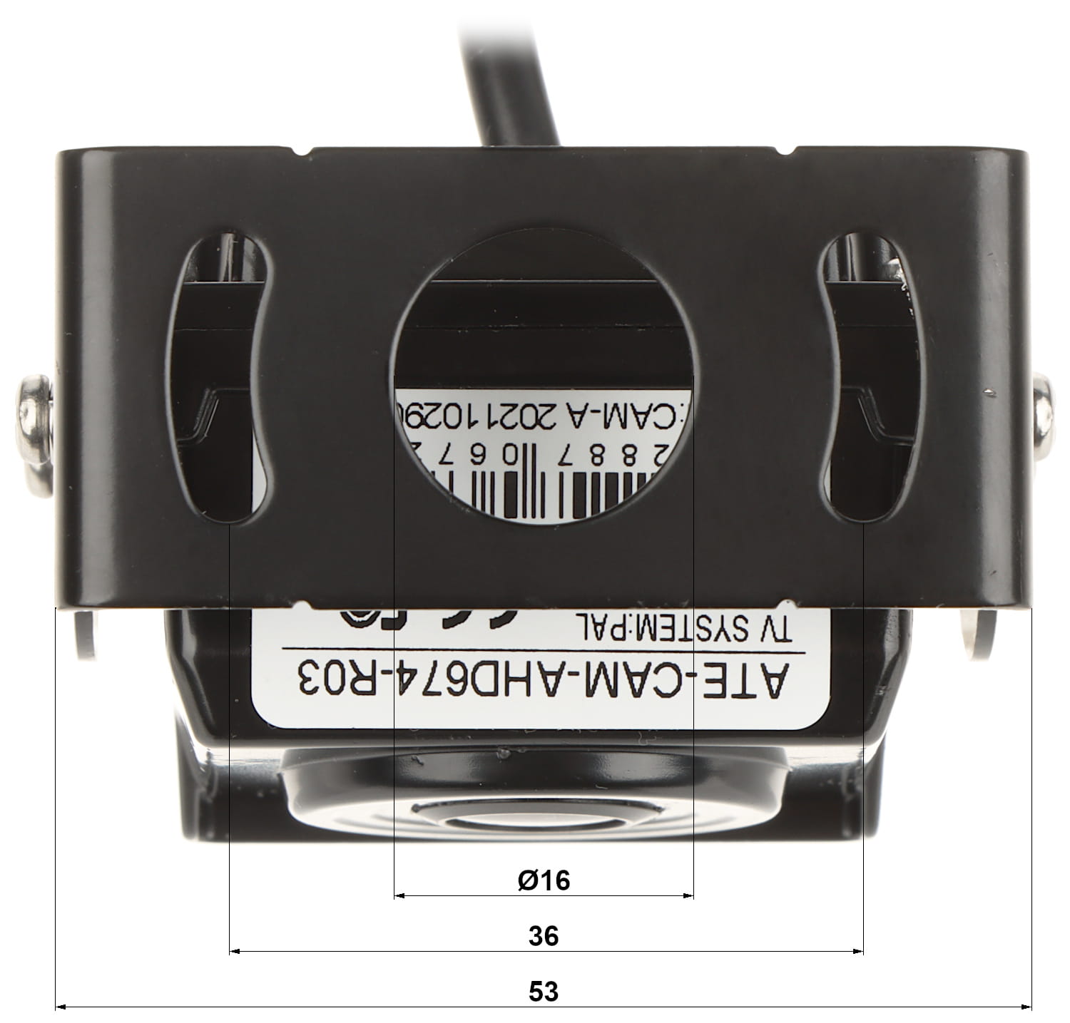MOBILNA KAMERA AHD ATE-CAM-AHD674-R03 - 1080p 2.8mm AUTONE-1322700