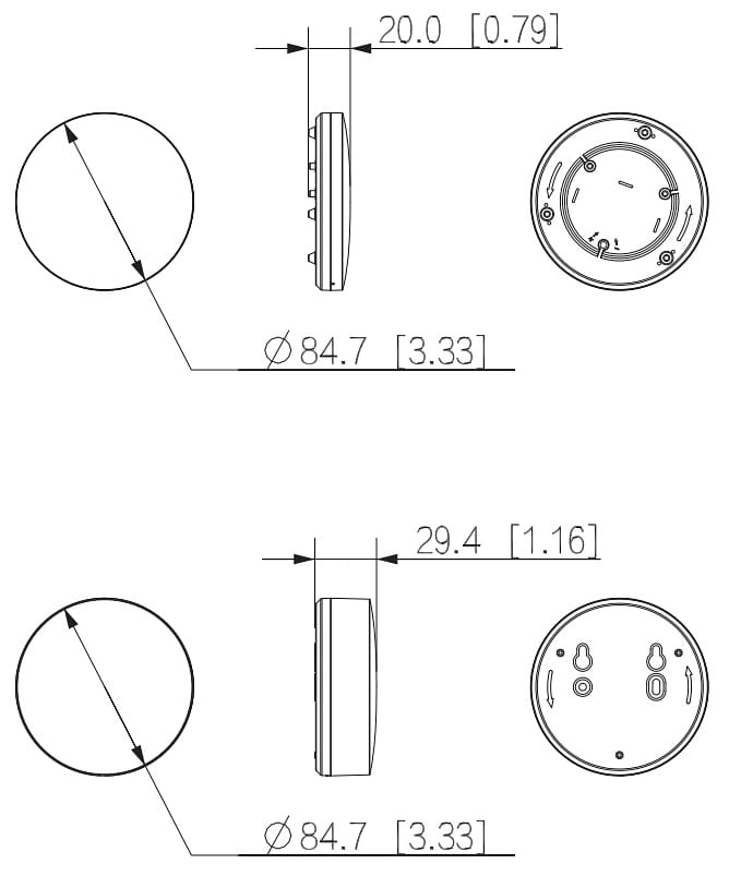 BEZPRZEWODOWA CZUJKA ZALANIA WODĄ ARD912-W2(868D) DAHUA-1547909