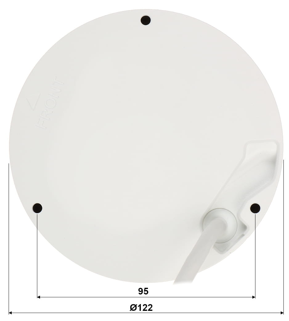 KAMERA WANDALOODPORNA IP IPC-HDBW5442R-ASE-0280B-S3 WizMind - 4Mpx 2.8mm DAHUA-1560940