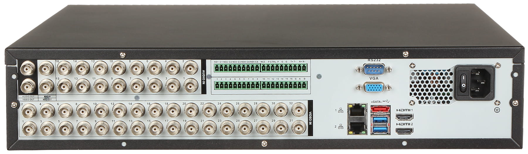 REJESTRATOR AHD, HD-CVI, HD-TVI, CVBS, TCP/IP XVR5832S-I3 WizSense 32 KANAŁY DAHUA-1551472