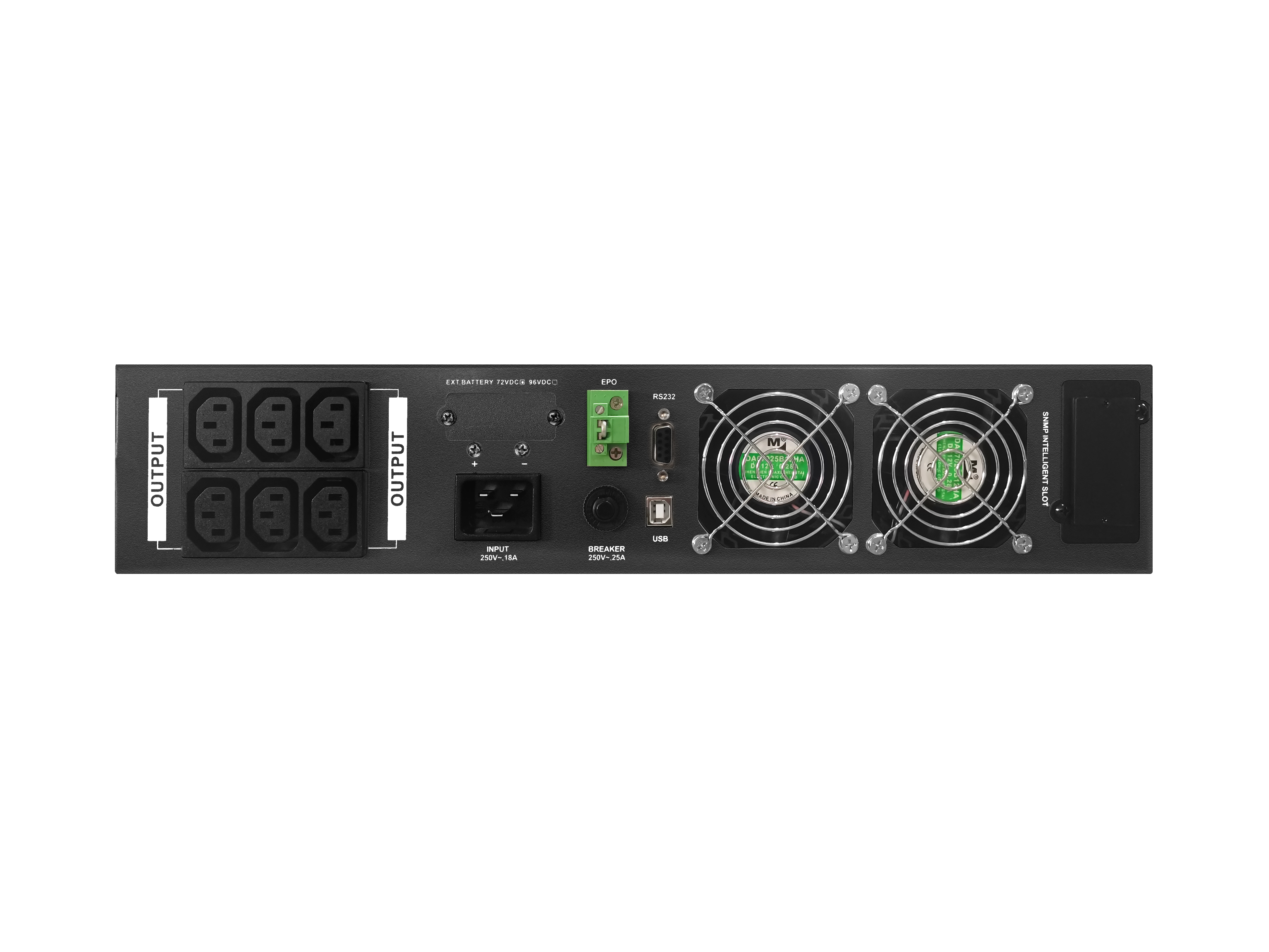 UPS RACK ARMAC R/2000I/PF1 ON-LINE 2000VA 6X IEC C13 USB-B LCD METALOWA OBUDOWA-1520914
