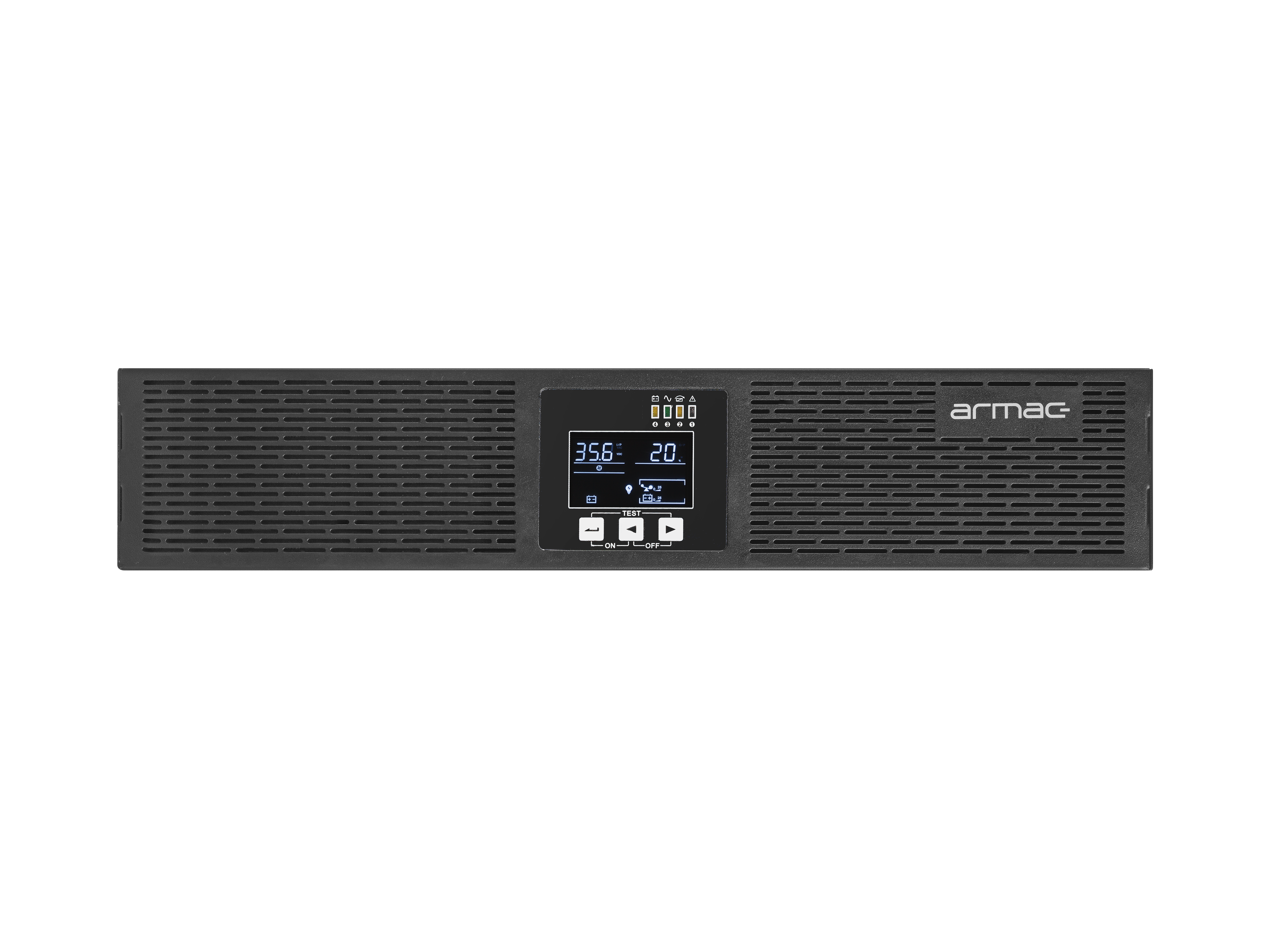 UPS RACK ARMAC R/2000I/PF1 ON-LINE 2000VA 6X IEC C13 USB-B LCD METALOWA OBUDOWA-1520919