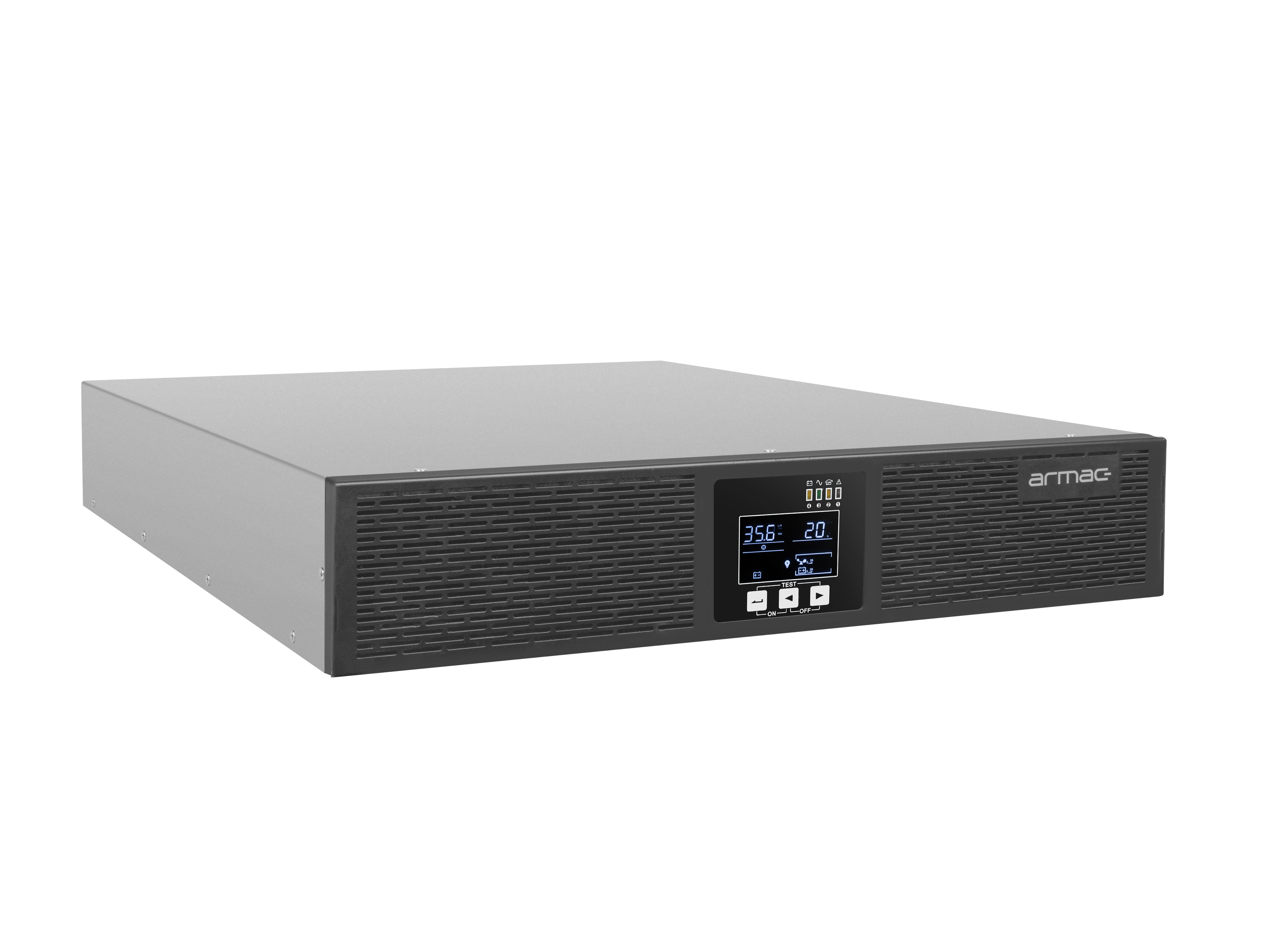 UPS RACK ARMAC R/2000I/PF1 ON-LINE 2000VA 6X IEC C13 USB-B LCD METALOWA OBUDOWA-1520917