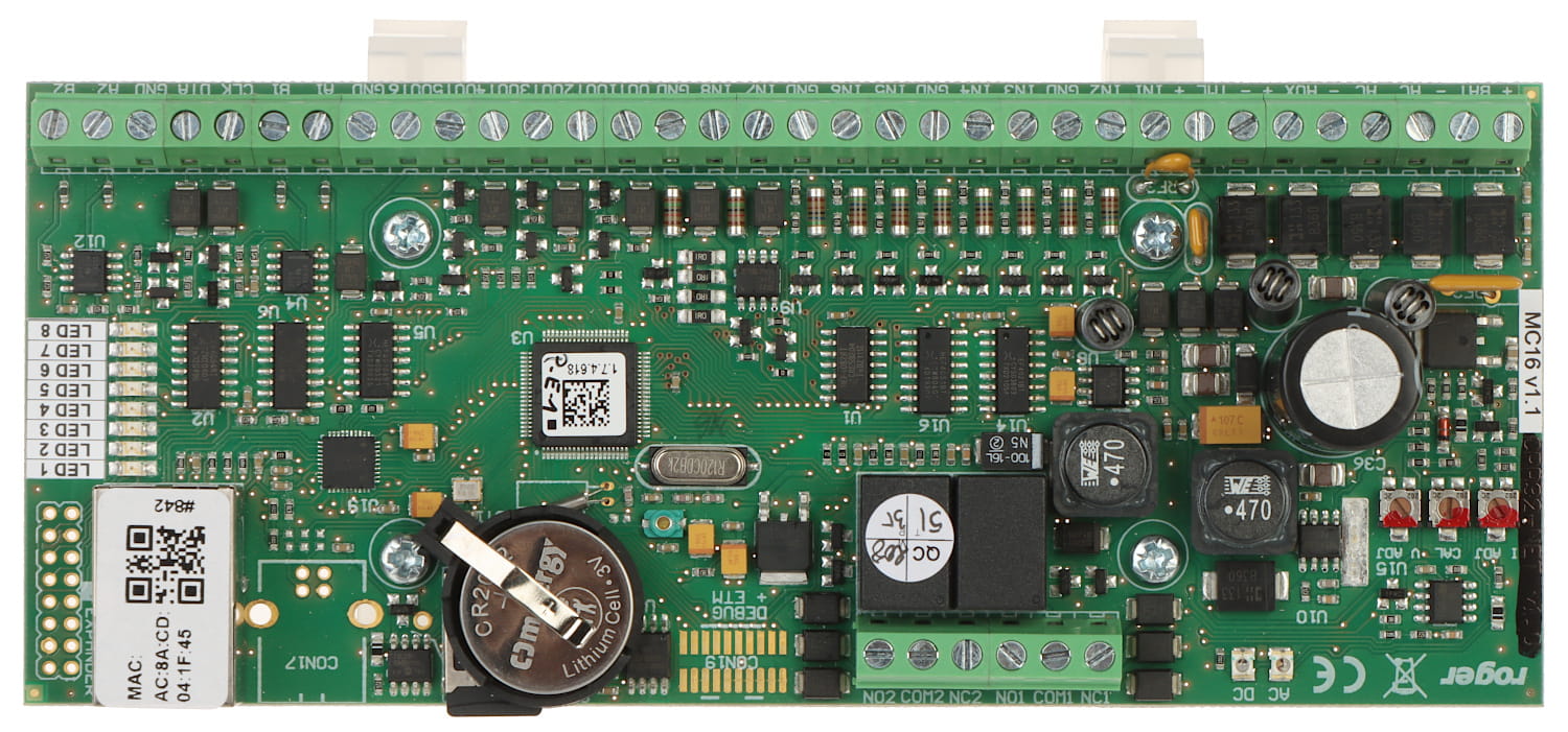 MODUŁ KONTROLERA DOSTĘPU MC16-PAC-EX-1 ROGER-1518584