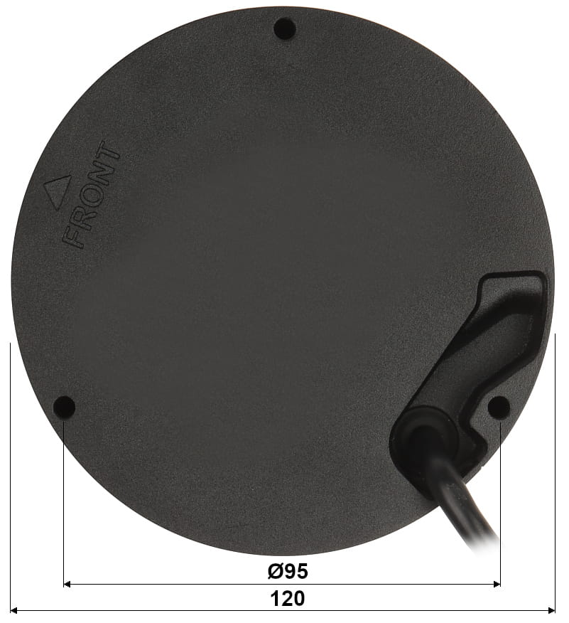 KAMERA WANDALOODPORNA IP IPC-HDBW3441R-AS-P-0210B-BLACK WizSense - 4.7Mpx 2.1mm DAHUA-1568324