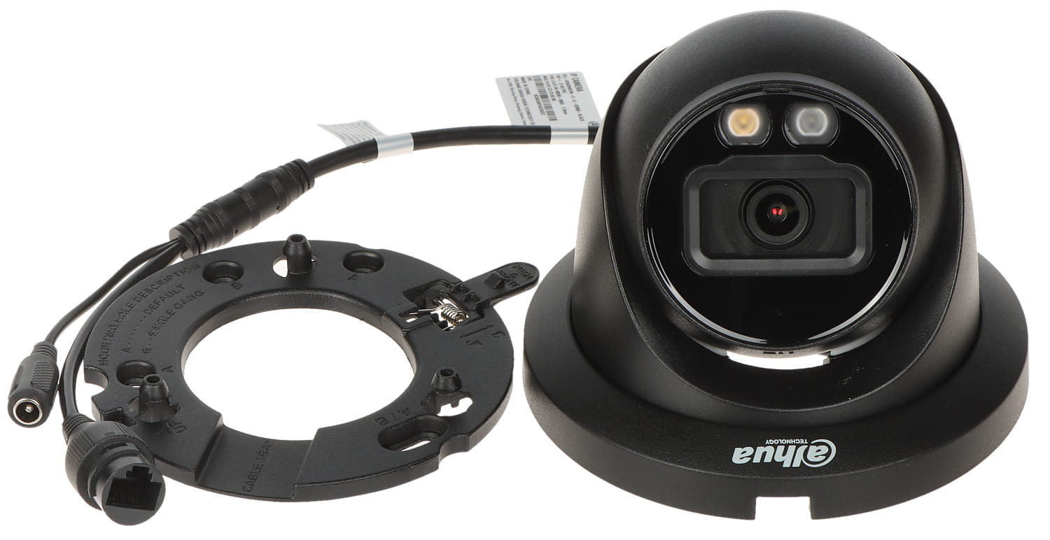 KAMERA IP IPC-HDW2849TM-S-IL-0280B-BLACK WizSense - 8.3Mpx 4K UHD 2.8mm DAHUA-1568537