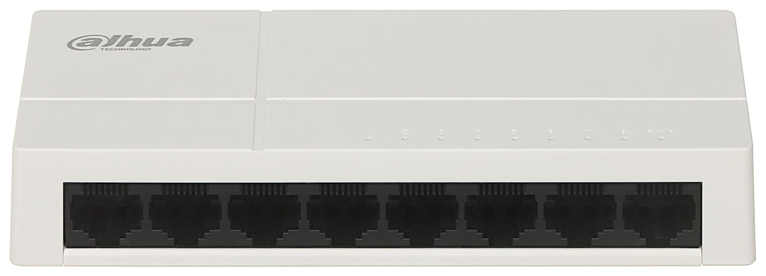 SWITCH   PFS3008-8GT-L-V2 8-PORTOWY DAHUA-1518091