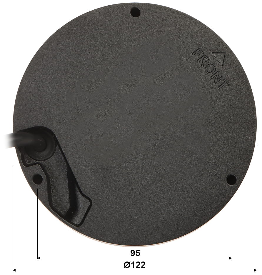 KAMERA WANDALOODPORNA IP IPC-HDBW5541R-ASE-0280B-S3-BLACK WizMind S - 5Mpx 2.8mm DAHUA-1579811
