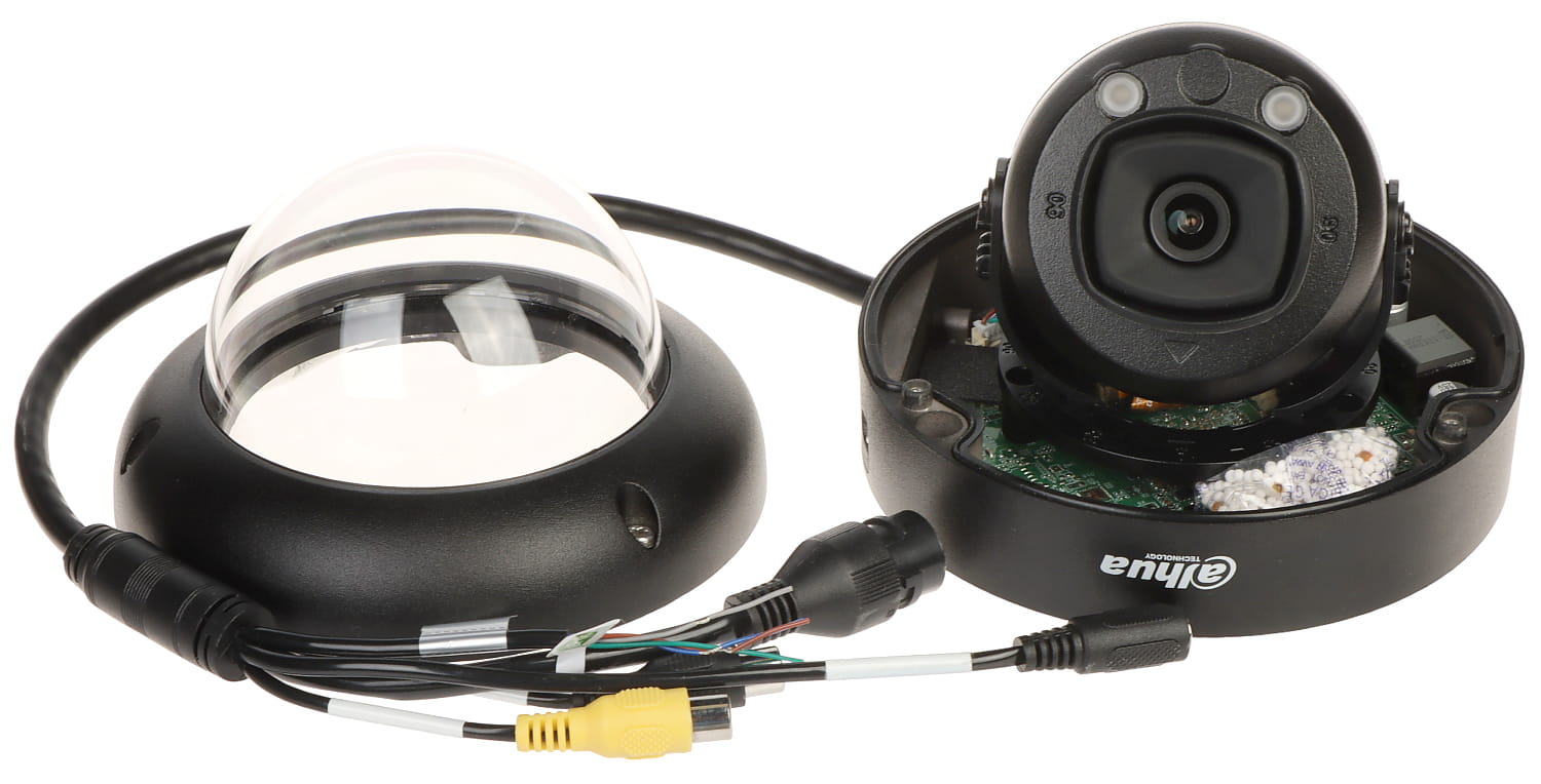 KAMERA WANDALOODPORNA IP IPC-HDBW5541R-ASE-0280B-S3-BLACK WizMind S - 5Mpx 2.8mm DAHUA-1579808