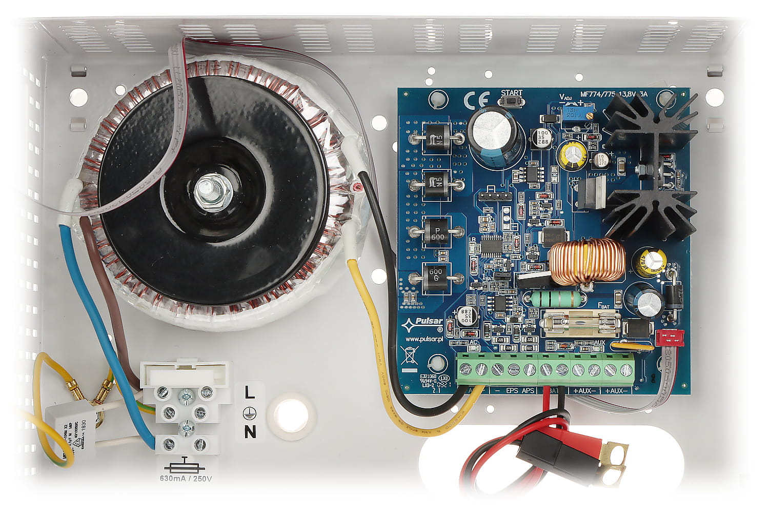 ZASILACZ BUFOROWY TRANSFORMATOROWY AWZG2-12V3A-C PULSAR-1324119