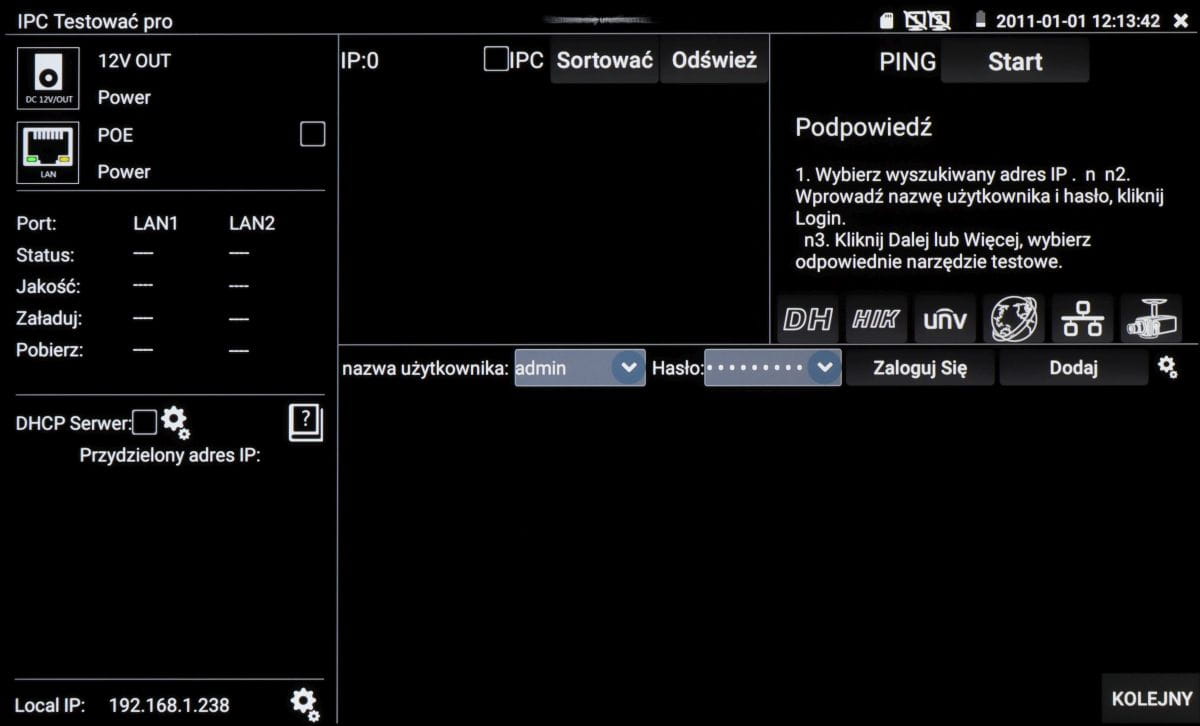 REFLEKTOMETR OPTYCZNY (OTDR) Z TESTEREM CCTV CS-R3-50H-1582352