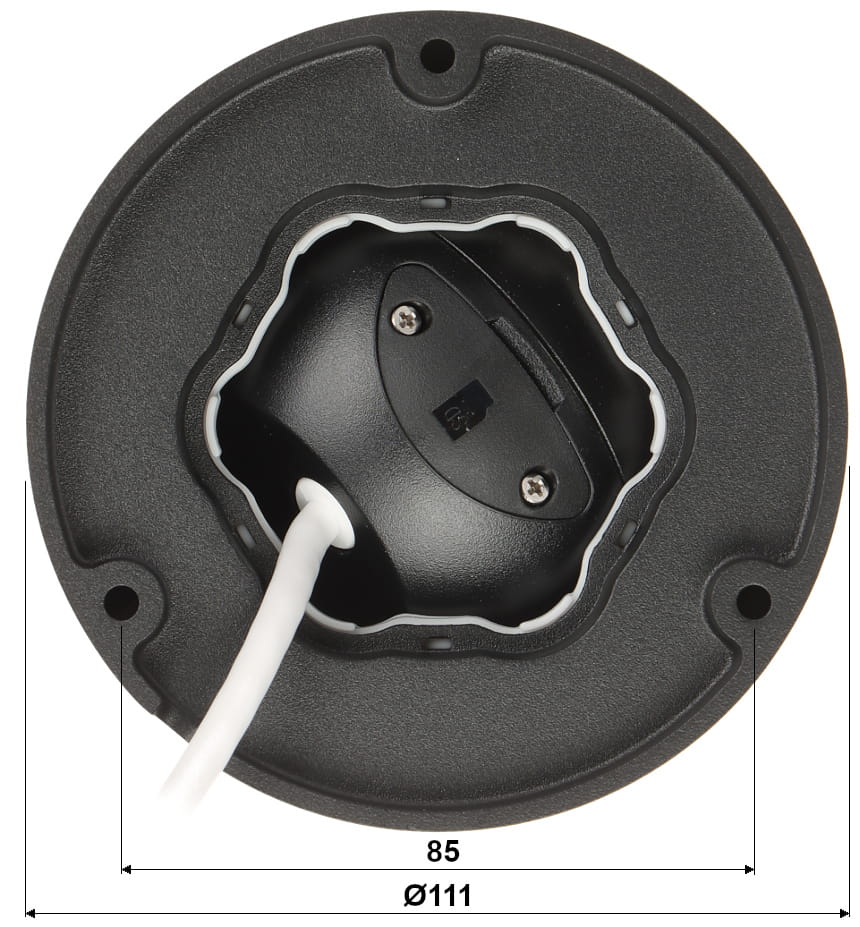 KAMERA IP IPC3614SS-ADF28KM-I0-BLACK - 4Mpx 2.8mm UNIVIEW-1582442