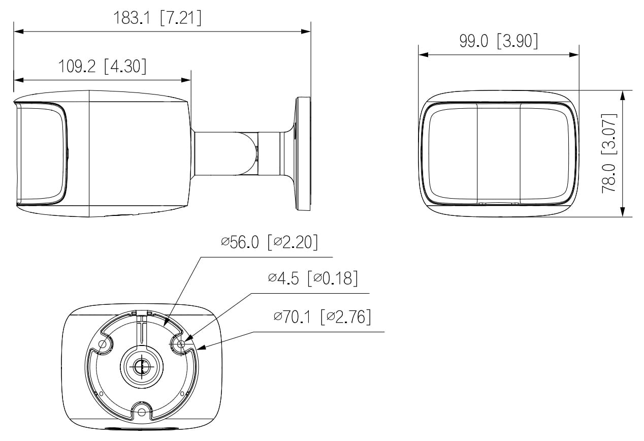 KAMERA IP IPC-PFW3849S-A180-E2-AS-PV-0280B PANORAMICZNA TiOC Full-Color - 7.6Mpx 2 X 2.8mm DAHUA-1624328