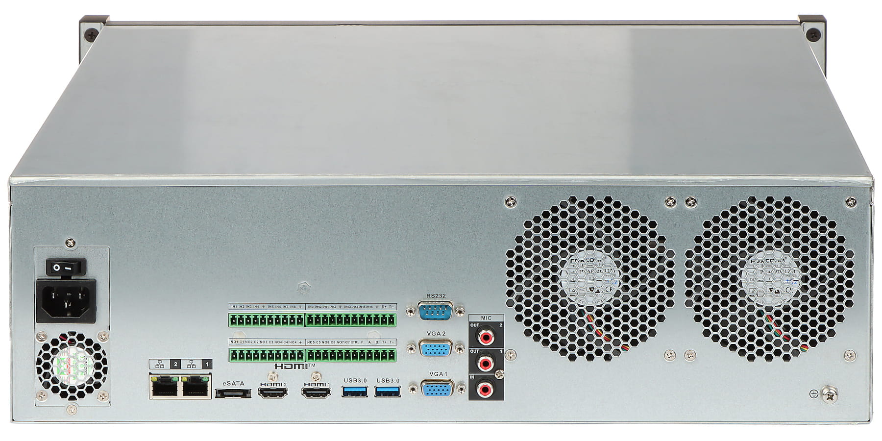 REJESTRATOR IP NVR5064-EI 64 KANAŁY +eSATA WizSense DAHUA-1624552