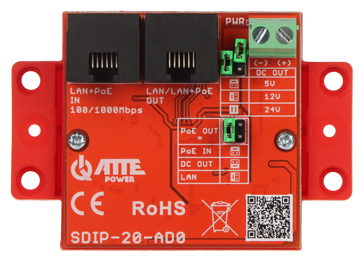 ADAPTER ZASILANIA POE SDIP-20-AD0 ATTE-1582413