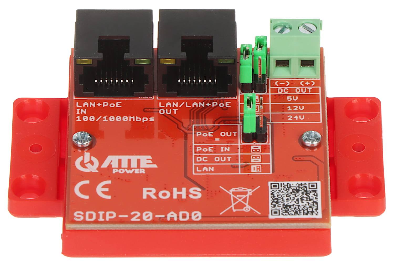ADAPTER ZASILANIA POE SDIP-20-AD0 ATTE-1582414
